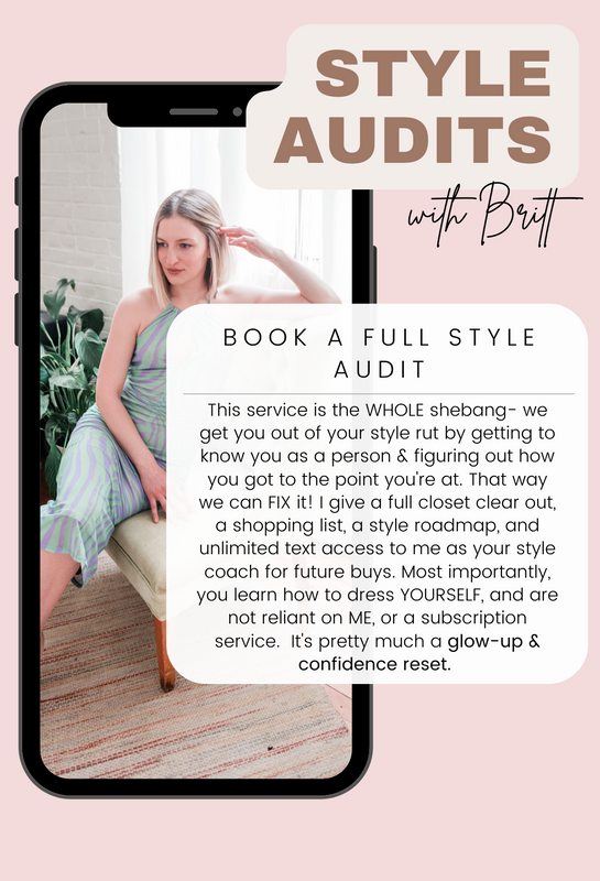 connecticut personal stylist brittany beckwith-martinez offers style audits. glow up and confidence reset. 