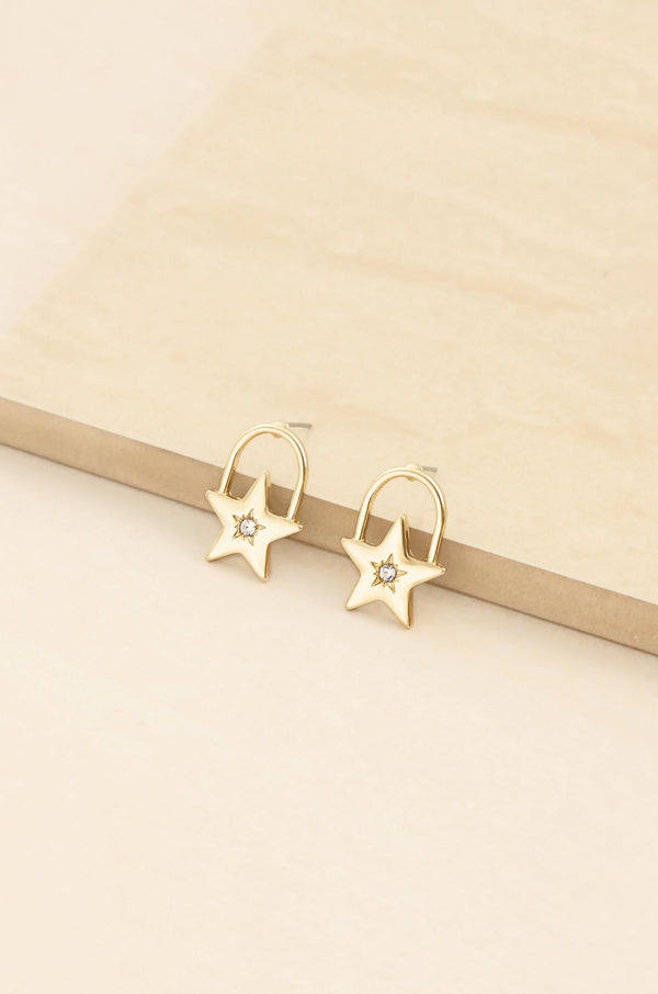 Star Power 18K Gold Plated Earrings // Ettika